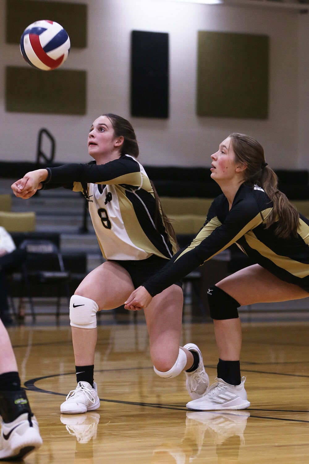 Cassidy Bessler waits for a pass